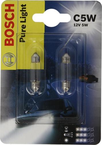BOSCH 1 987 301 004 - Bulb, licence plate light car-mod.net