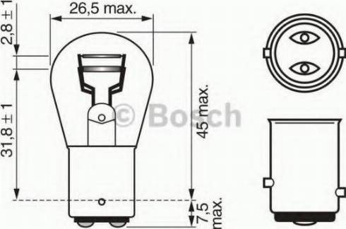 BOSCH 1 987 302 609 - Bulb car-mod.net