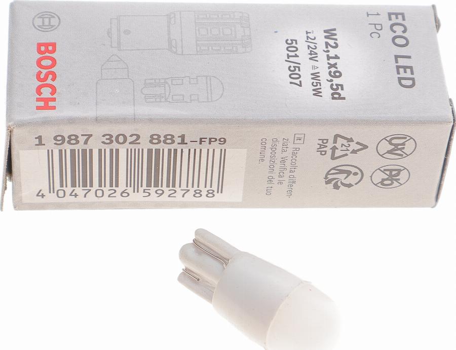 BOSCH 1 987 302 881 - Bulb, indicator car-mod.net