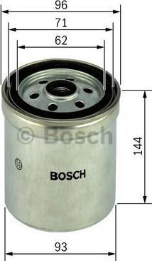 BOSCH 1 457 434 407 - Fuel filter car-mod.net