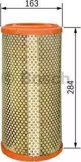 Champion W186 - Engine Air Filter car-mod.net