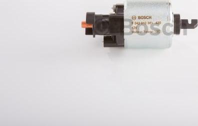 BOSCH F 042 010 381 - Solenoid Switch, starter car-mod.net