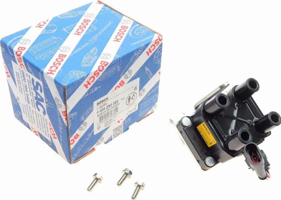 BOSCH F 000 ZS0 222 - Ignition Coil car-mod.net