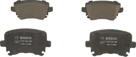 BOSCH F 002 H26 400 - Brake Pad Set, disc brake car-mod.net