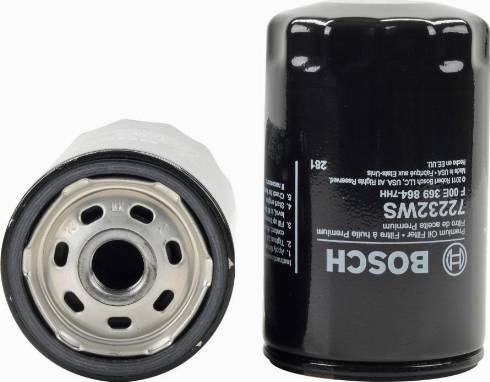 BOSCH F 00E 369 864 - Oil Filter car-mod.net