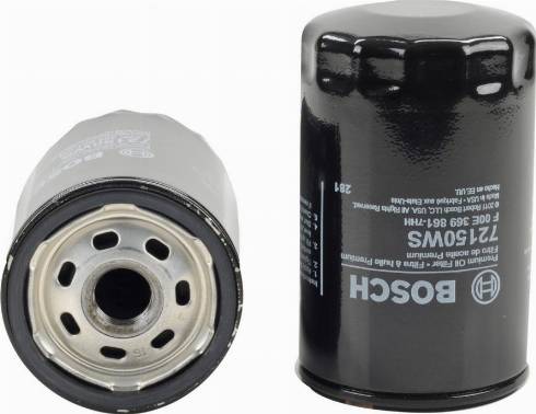 BOSCH F 00E 369 861 - Oil Filter car-mod.net