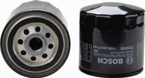 BOSCH F 00E 369 877 - Oil Filter car-mod.net