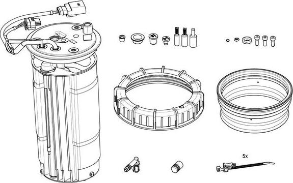 BOSCH F 01C 600 237 - Heating, tank unit (urea injection) car-mod.net