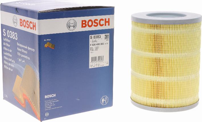 BOSCH F 026 400 383 - Engine Air Filter car-mod.net