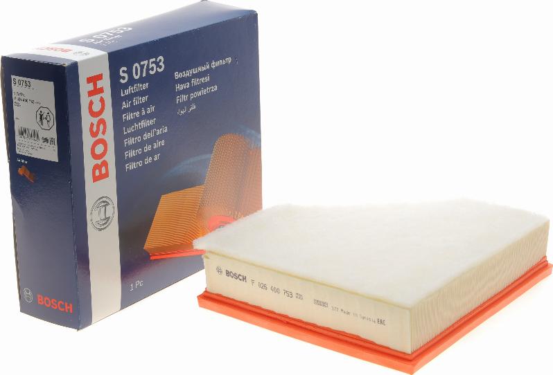 BOSCH F 026 400 753 - Engine Air Filter car-mod.net