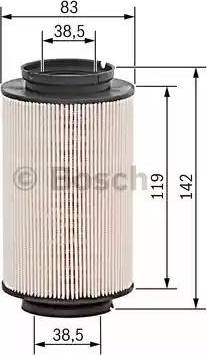 BOSCH F 026 402 009 - Fuel filter car-mod.net