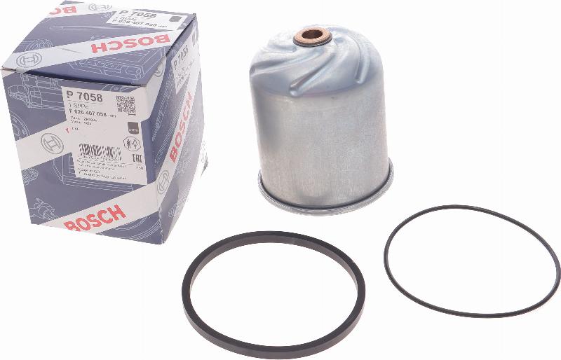 BOSCH F 026 407 058 - Oil Filter car-mod.net