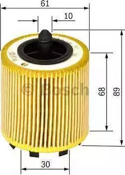 Mann-Filter HU 69/1 - Oil Filter car-mod.net