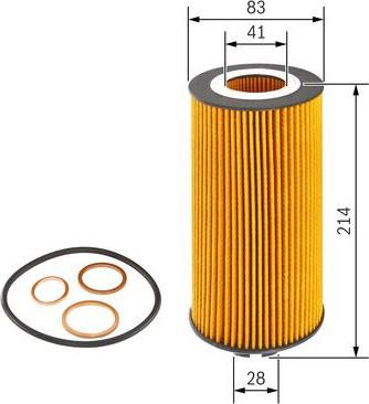 BOSCH F 026 407 026 - Oil Filter car-mod.net