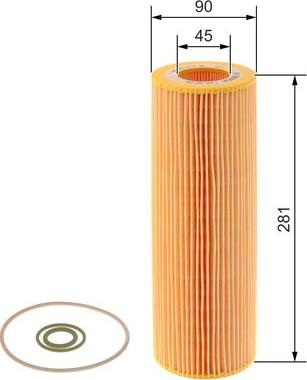 BOSCH F 026 407 196 - Oil Filter car-mod.net