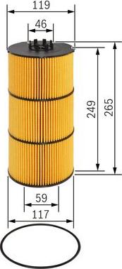 BOSCH F 026 407 192 - Oil Filter car-mod.net