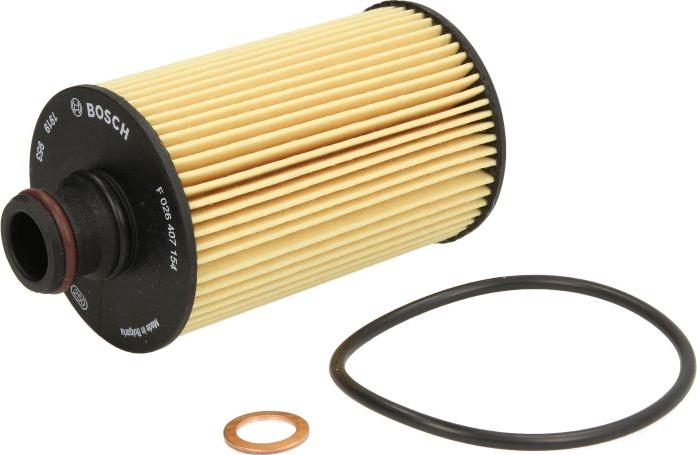 BOSCH F 026 407 154 - Oil Filter car-mod.net