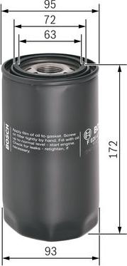 BOSCH F 026 407 101 - Oil Filter car-mod.net