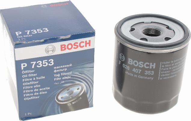 BOSCH F 026 407 353 - Oil Filter car-mod.net