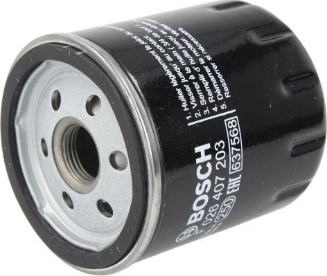 BOSCH F 026 407 203 - Oil Filter car-mod.net