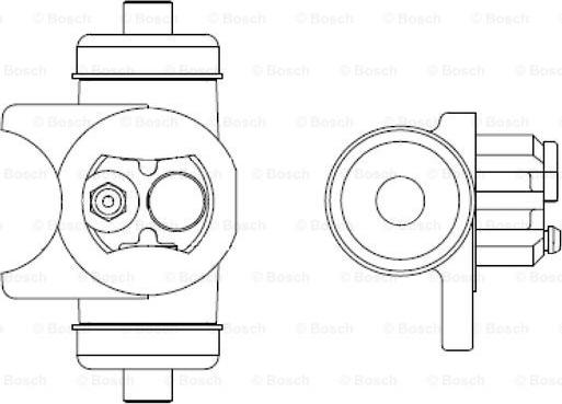 BOSCH F 026 002 352 - Wheel Brake Cylinder car-mod.net