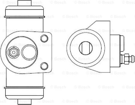 BOSCH F 026 002 381 - Wheel Brake Cylinder car-mod.net