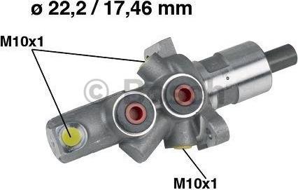 BOSCH F 026 A05 896 - Brake Master Cylinder car-mod.net