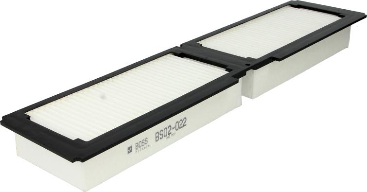 BOSS FILTERS BS02-022 - Filter, interior air car-mod.net