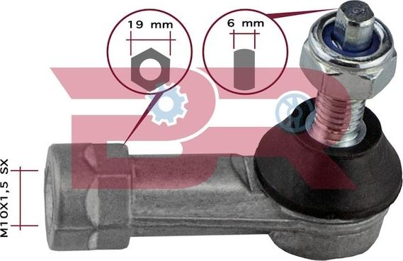 BOTTO RICAMBI BRC8049 - Ball Head, gearshift linkage car-mod.net