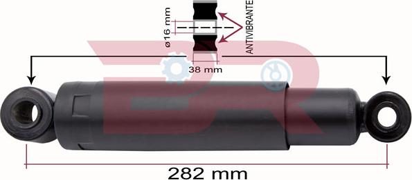 BOTTO RICAMBI BRCA5775 - Shock Absorber car-mod.net