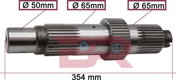 BOTTO RICAMBI BRD2309 - Stub Axle, differential car-mod.net