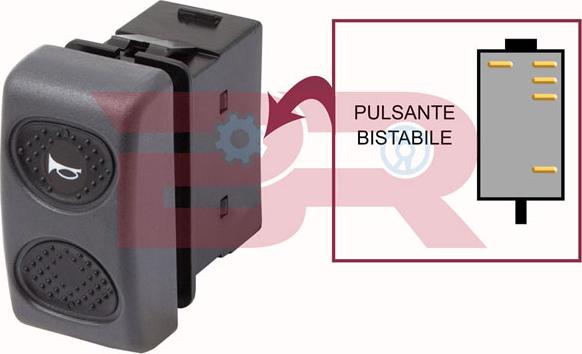 BOTTO RICAMBI BREL6584 - Switch, horn car-mod.net