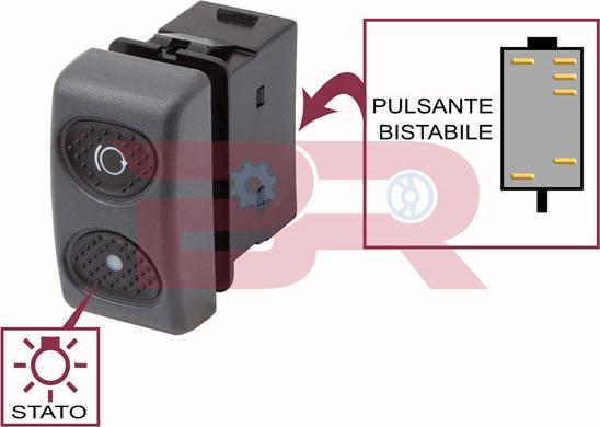 BOTTO RICAMBI BREL6534 - Brake Light Switch / Clutch car-mod.net