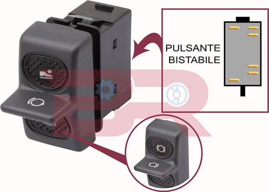 BOTTO RICAMBI BREL6627 - Brake Light Switch / Clutch car-mod.net