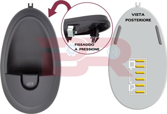 BOTTO RICAMBI BREL1135 - Switch, window regulator car-mod.net