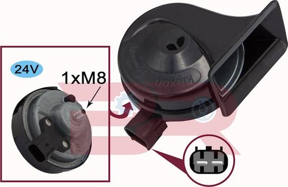 BOTTO RICAMBI BREL1125 - Air Horn car-mod.net