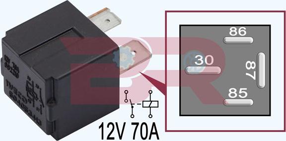 BOTTO RICAMBI BREL3413 - Multifunctional Relay car-mod.net