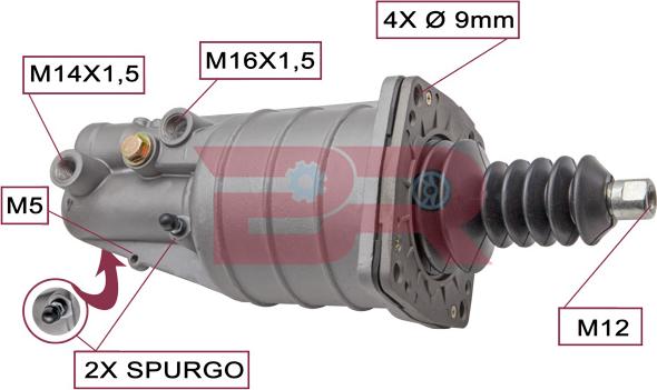 BOTTO RICAMBI BRF2366 - Clutch Booster car-mod.net