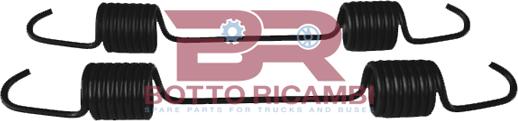 BOTTO RICAMBI BRFR6192 - Spring, brake shoe car-mod.net
