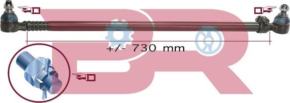BOTTO RICAMBI BRST9559 - Centre Rod Assembly car-mod.net