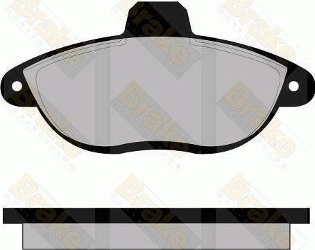 Brake Engineering PA1063 - Brake Pad Set, disc brake car-mod.net