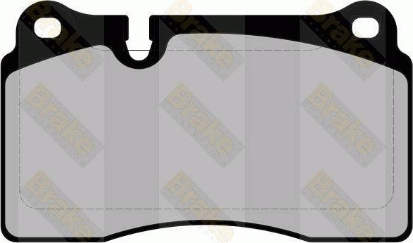 Brake Engineering PA1759 - Brake Pad Set, disc brake car-mod.net