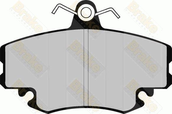 Brake Engineering PA339 - Brake Pad Set, disc brake car-mod.net