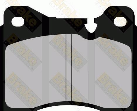 Brake Engineering PA284 - Brake Pad Set, disc brake car-mod.net