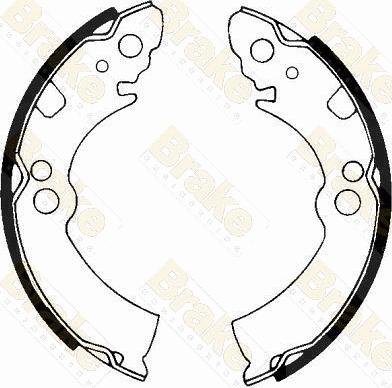 Brake Engineering SH1156 - Drum Brake Shoe Set car-mod.net