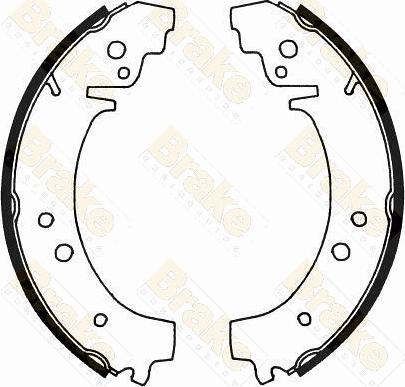 Brake Engineering SH1164 - Drum Brake Shoe Set car-mod.net