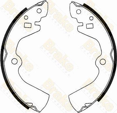Brake Engineering SH1274 - Drum Brake Shoe Set car-mod.net