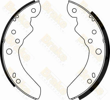 Brake Engineering SH2141 - Drum Brake Shoe Set car-mod.net