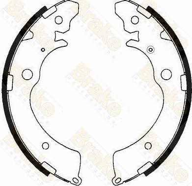 Brake Engineering SH2316 - Drum Brake Shoe Set car-mod.net