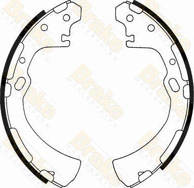 Brake Engineering SH2334 - Drum Brake Shoe Set car-mod.net